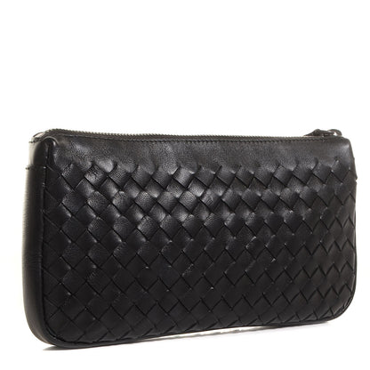 Bottega Veneta Nappa Intrecciato Zip Case Nero Black 3 of 8