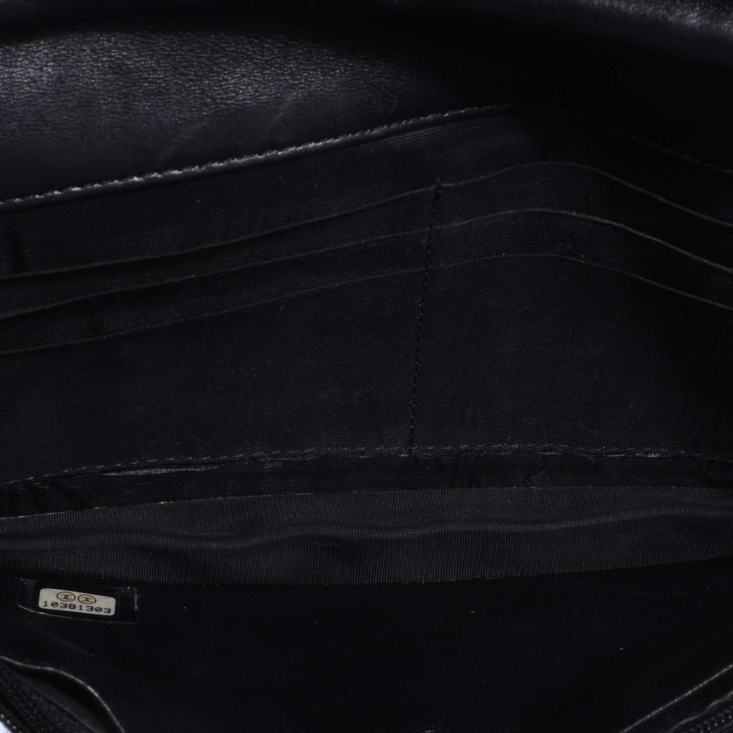 Chanel Caviar Wallet on Chain WOC Black 6 of 7
