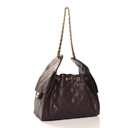 Chanel Caviar Quilted Small Chanel 25 Handbag Dark Brown 3 of 10