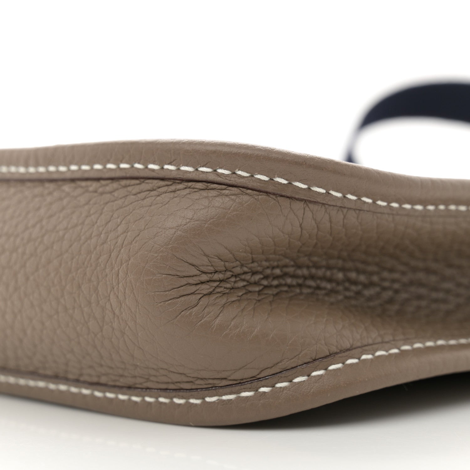 Hermes Taurillon Clemence Amazone Evelyne TPM Etoupe Bleu Indigo 10 of 10