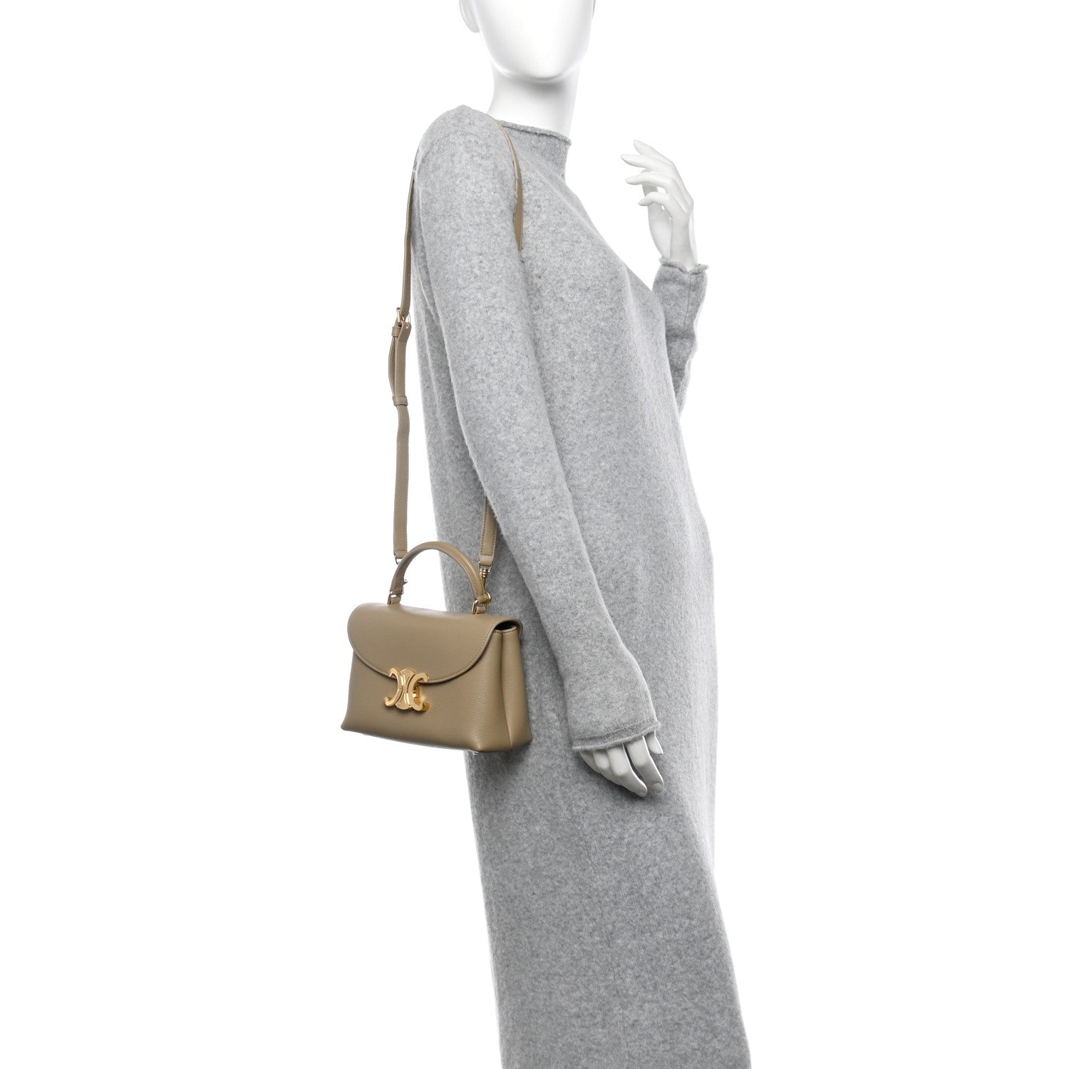 Celine Supple Calfskin Teen Nino Cappuccino 2 of 13