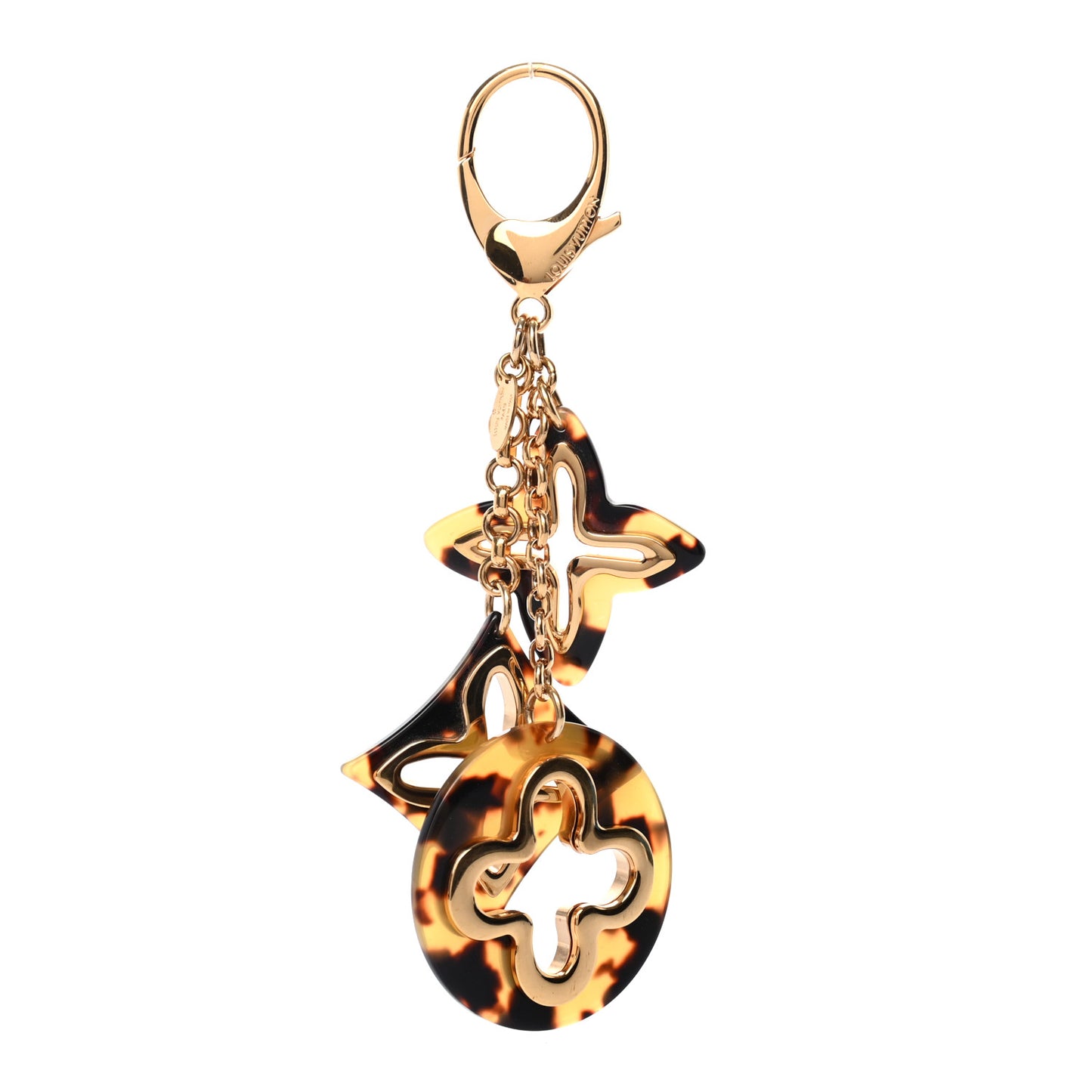 Insolence Bag Charm Ecaille