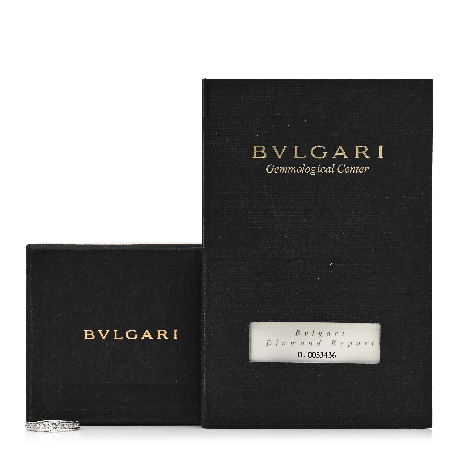 Bulgari Platinum Diamond .34ct B.Zero1 Engagement Ring 53 6.5 7 of 7