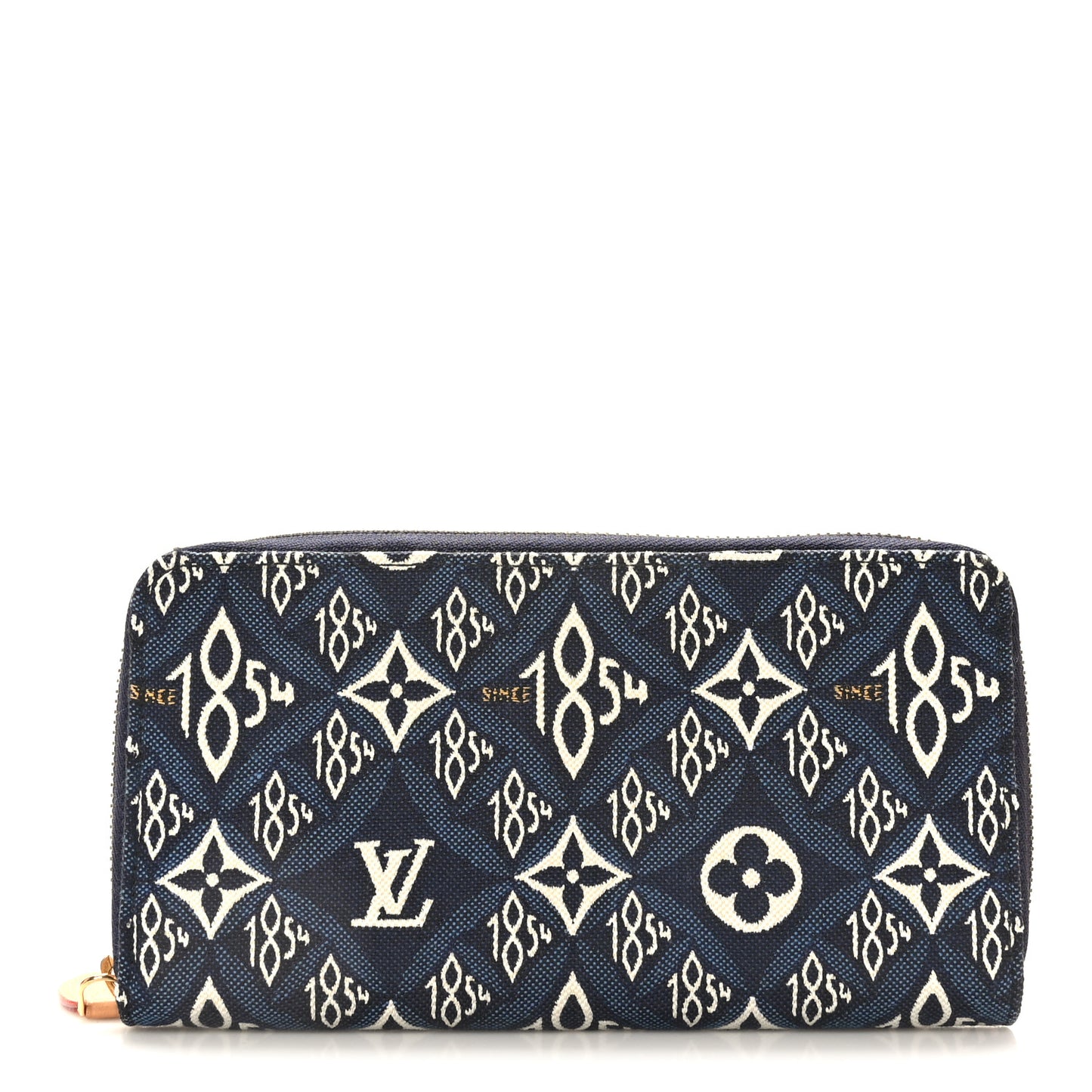 Jacquard Since 1854 Zippy Wallet Blue