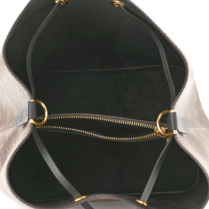 Louis Vuitton Monogram Neonoe MM Black 5 of 10