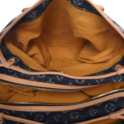 Louis Vuitton Denim Raye Cabas GM 6 of 10
