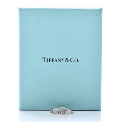 Tiffany Sterling Silver Narrow Atlas Ring 53 6.5 6 of 6