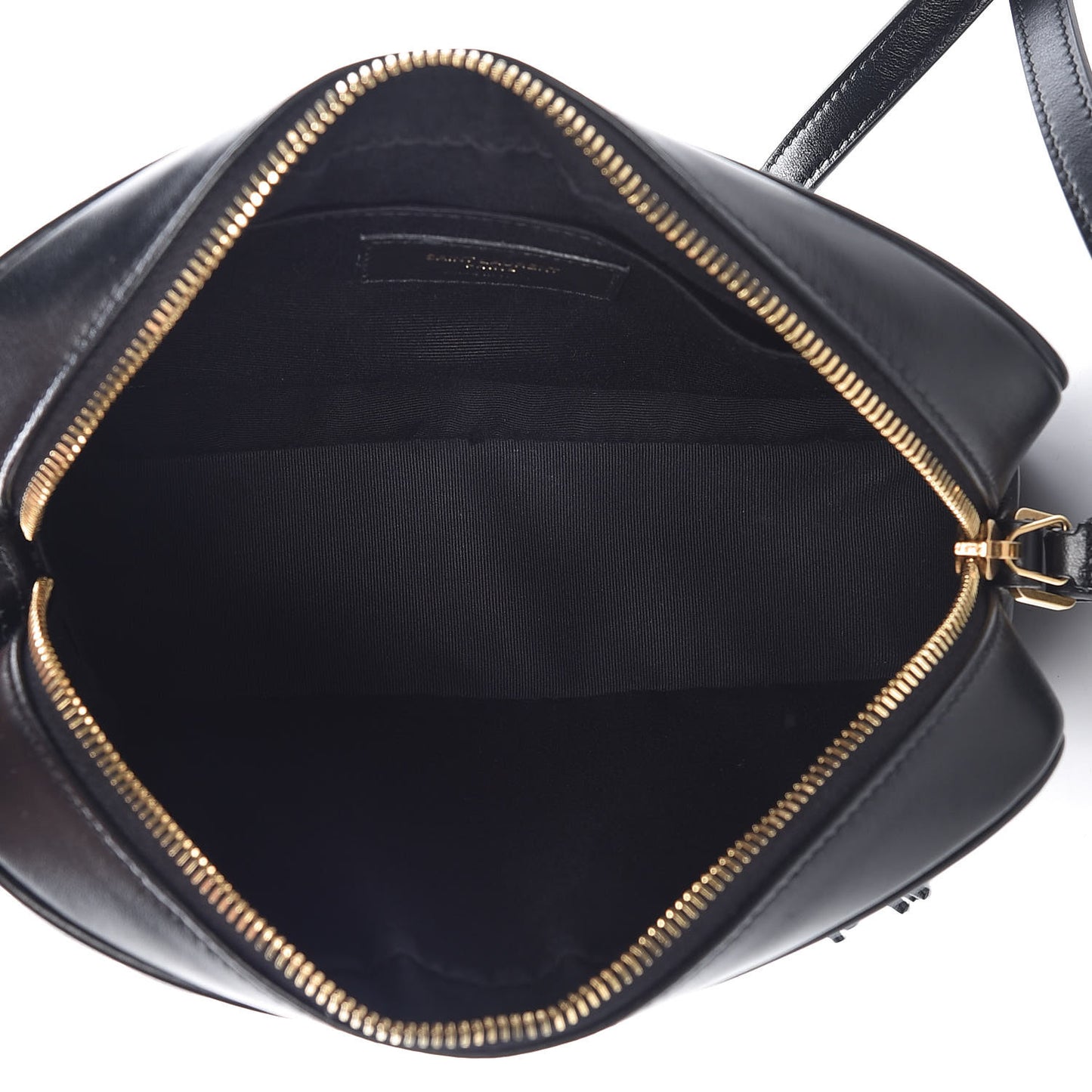 Calfskin Matelasse Monogram Lou Camera Bag Black