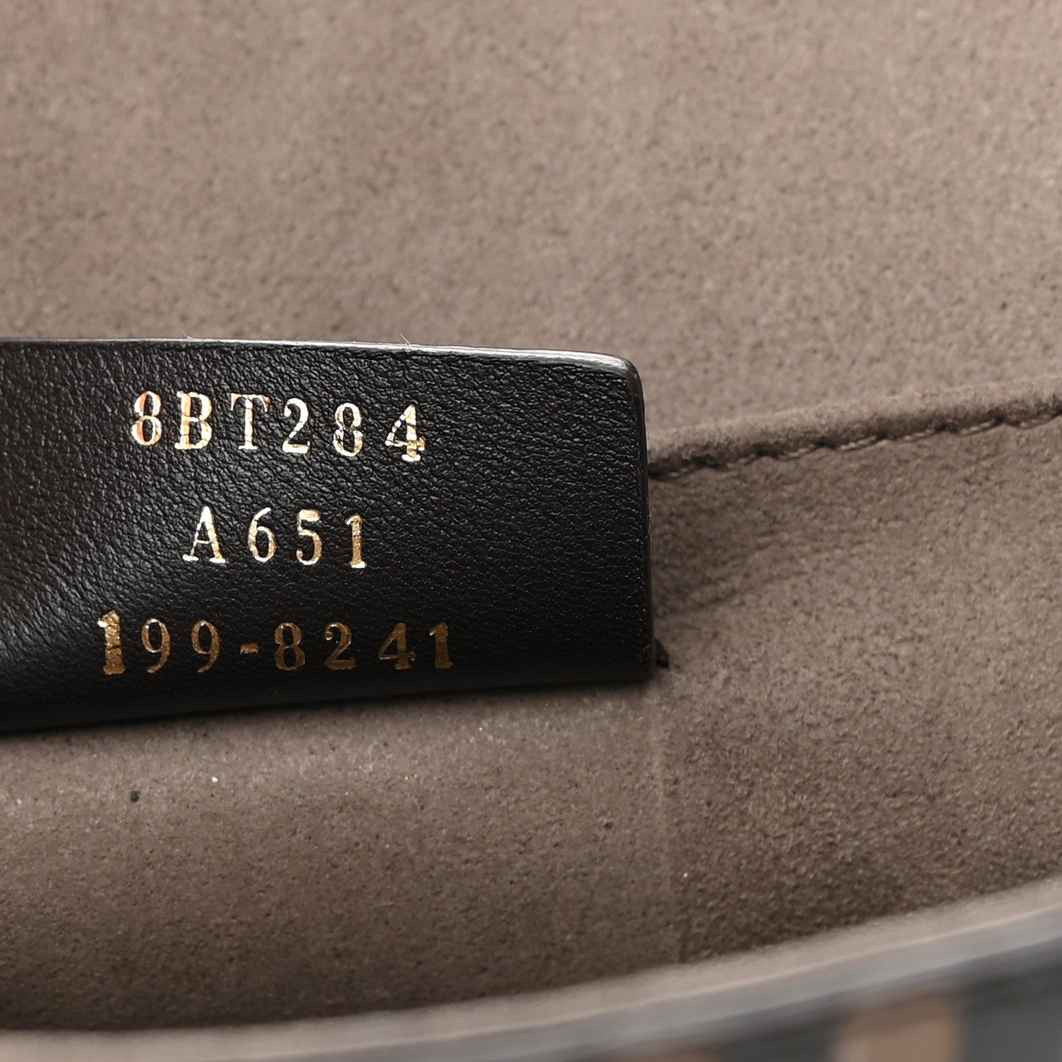 Fendi Vitello Century F is Fendi Bi-Color FF 1974 Embossed Kan I Shoulder Bag Maya Black 7 of 13