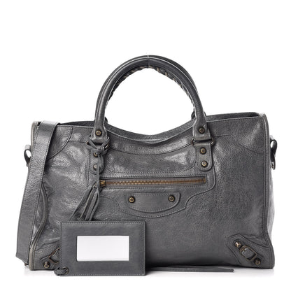 Balenciaga Agneau Classic Hardware City Gris Tarmac 1 of 10