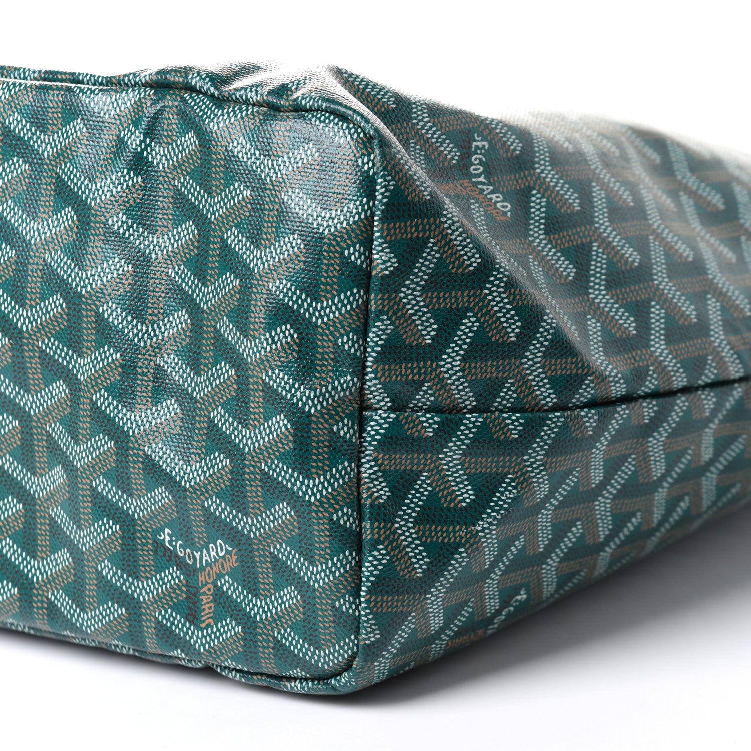 Goyard Goyardine Saint Louis PM Green 9 of 10