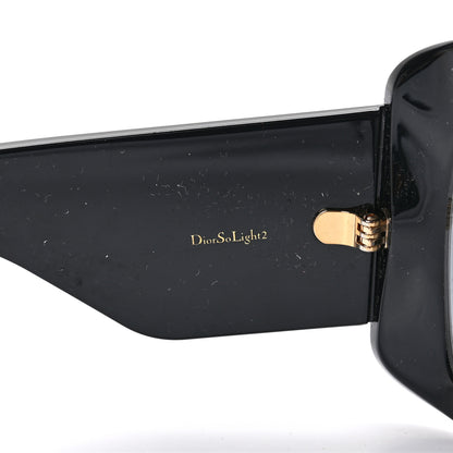 Christian Dior Acetate DiorSo Light 2 Shield Sunglasses Black 7 of 8
