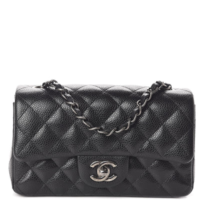 Chanel Caviar Quilted Mini Rectangular Flap Black 1 of 10