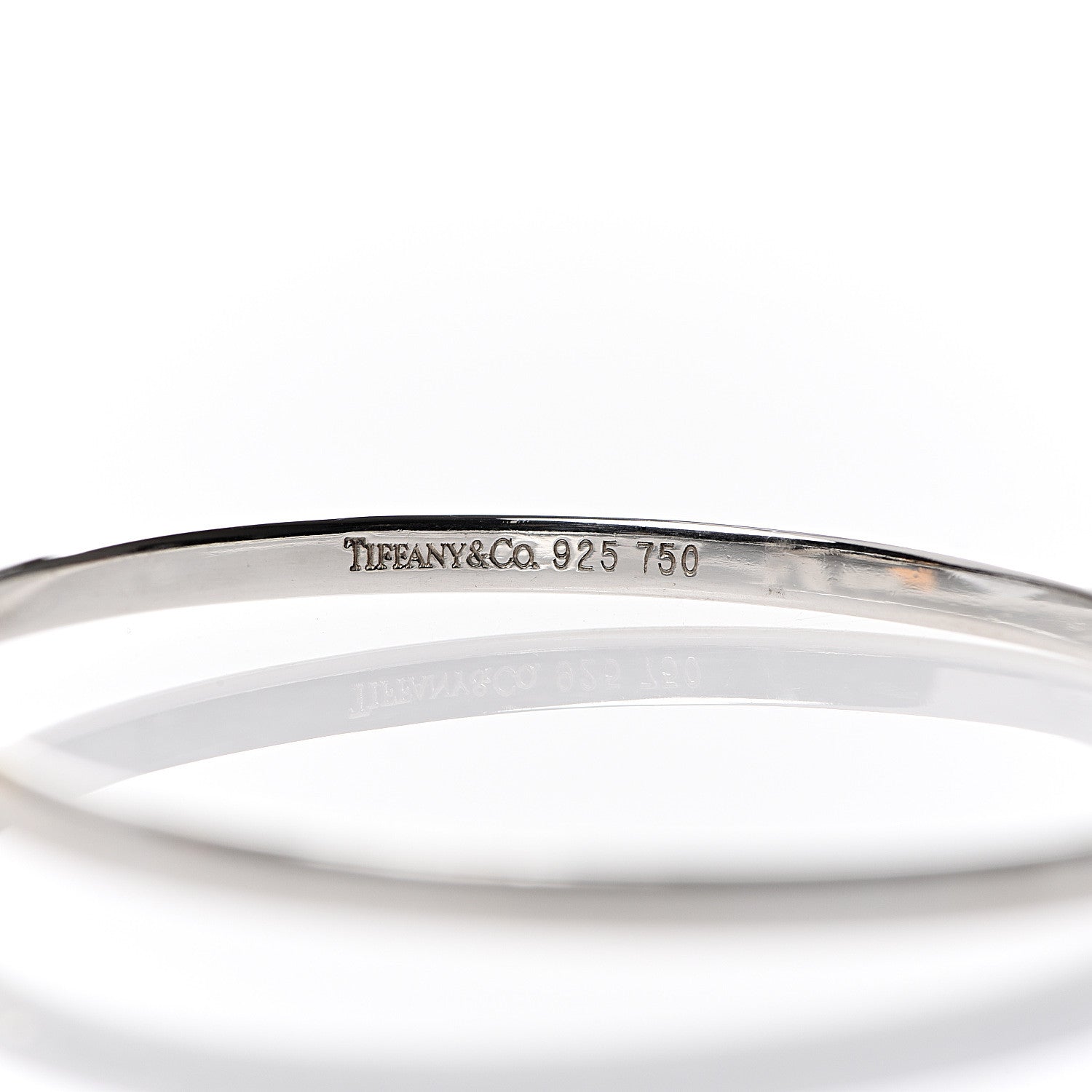 Tiffany Sterling Silver 18K Yellow Gold Buckle Bracelet 3 of 4