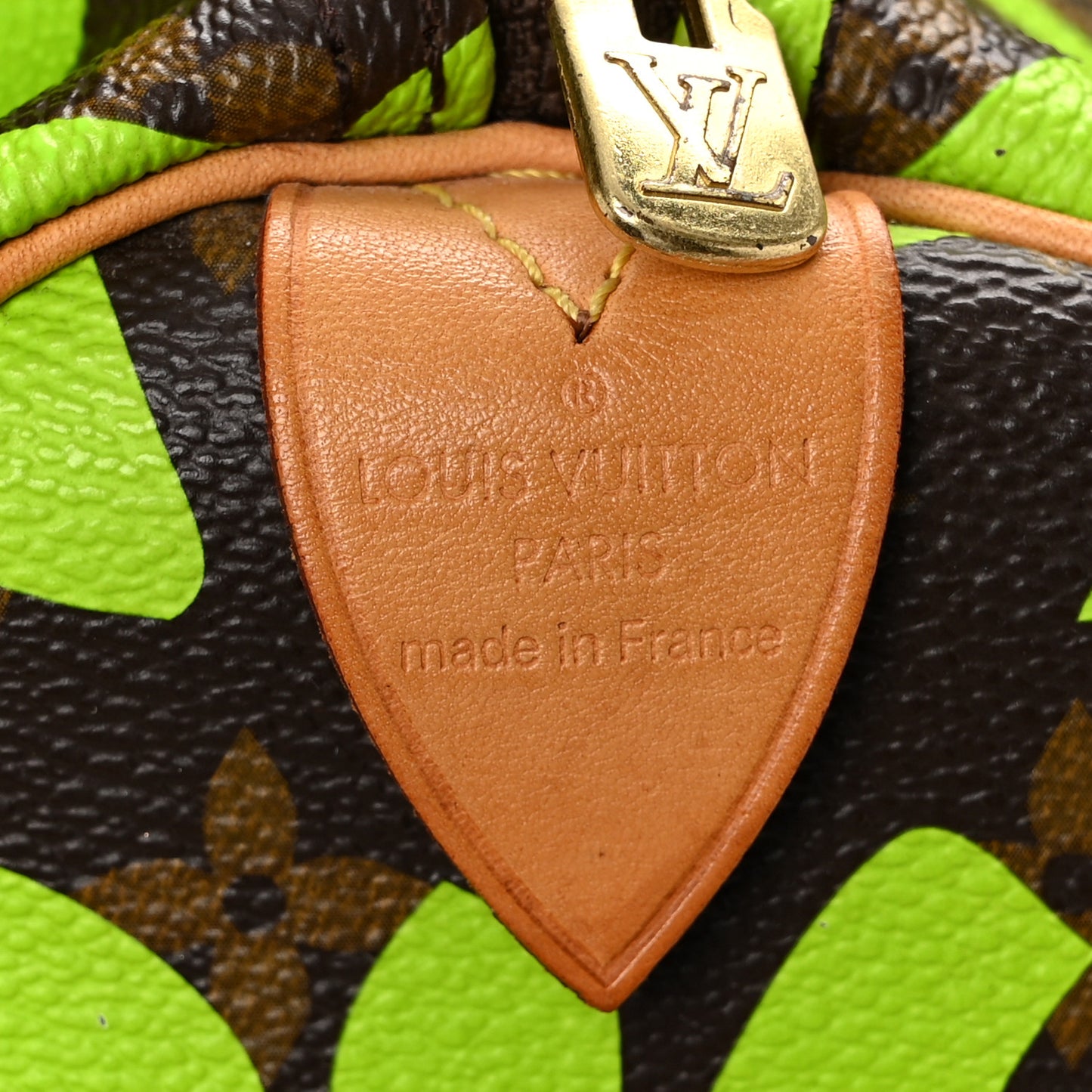 Monogram Graffiti Keepall 50 Green