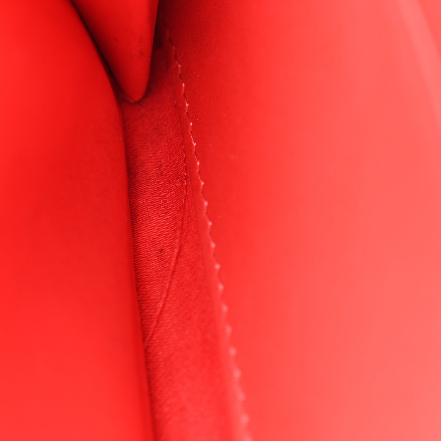 Calfskin Panettone Zip Around Wallet Loubi Red Black