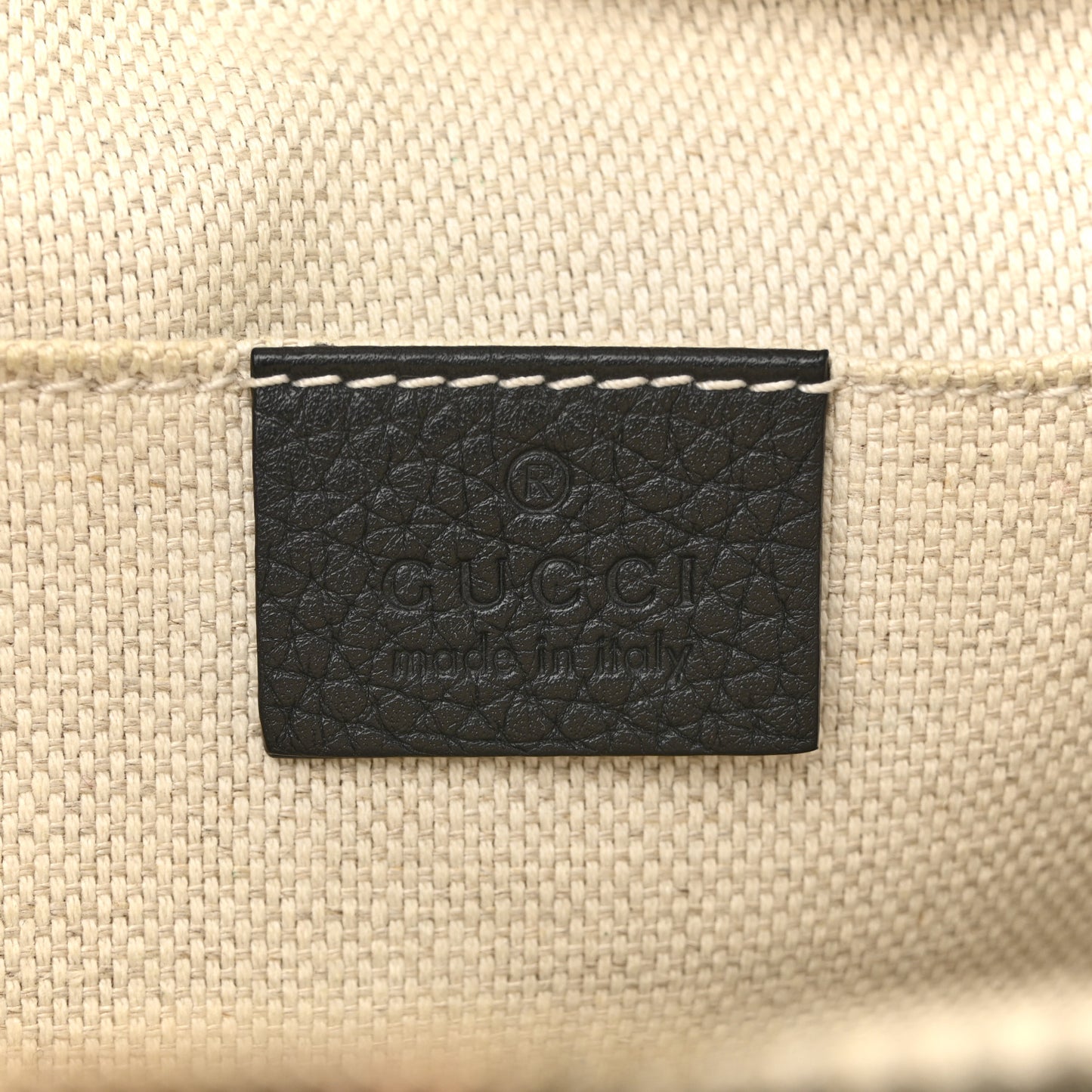 Pebbled Calfskin Small Soho Disco Bag Black