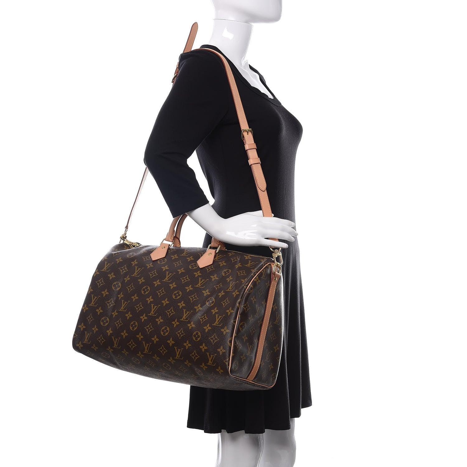 Louis Vuitton Monogram Speedy Bandouliere 40 3 of 11
