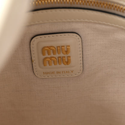 Miu Miu Nappa Ivy Bag Talco 6 of 9