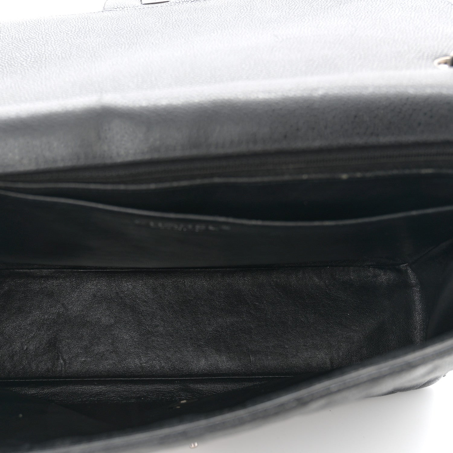 Chanel Caviar Quilted Maxi Single Flap Black 5 of 11