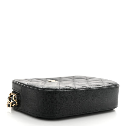 Chanel Caviar Quilted Vanity With Chain Black 5 of 13