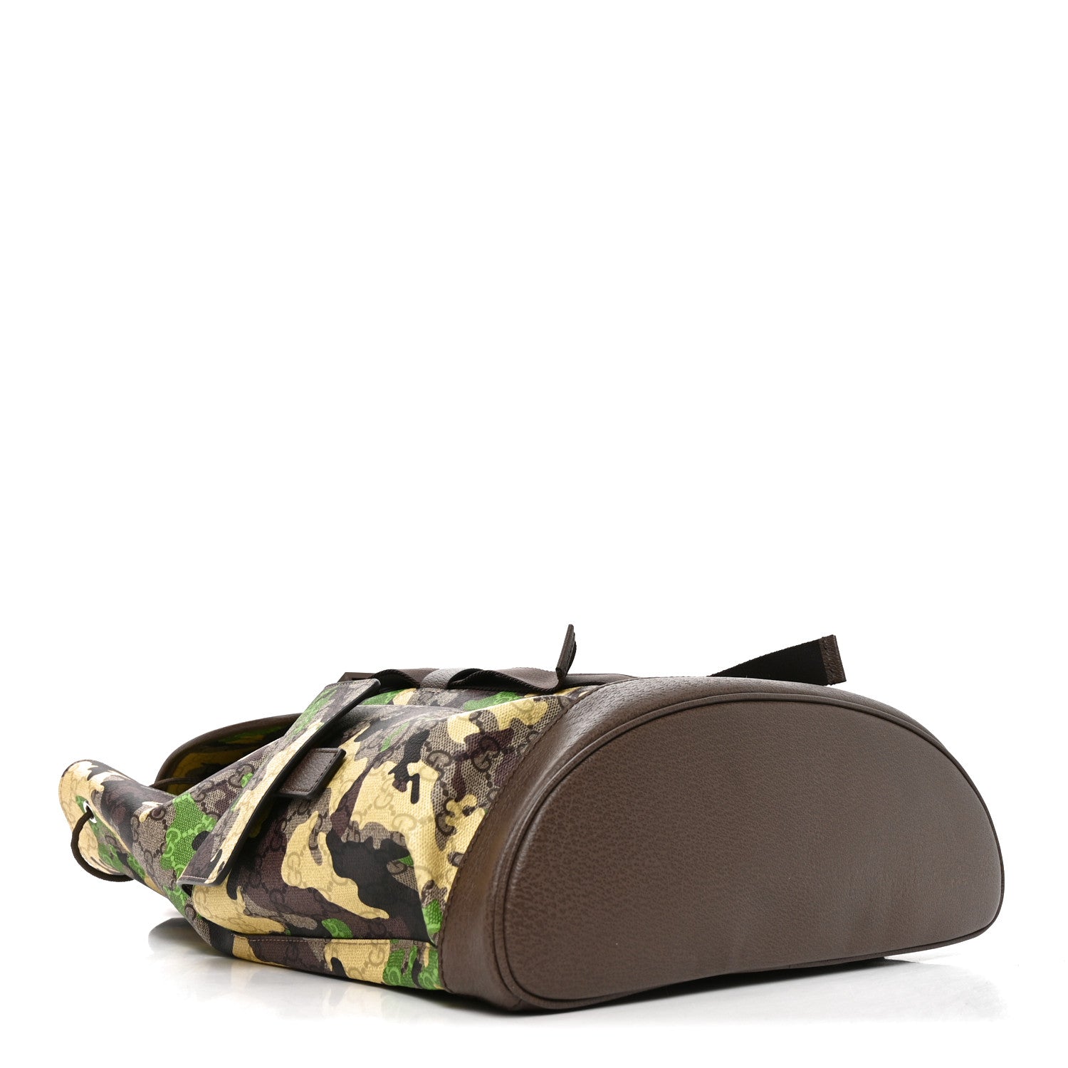Gucci GG Supreme Monogram Camouflage Large Backpack Green Multicolor 4 of 10