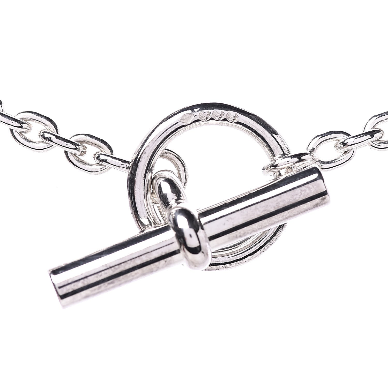Hermes Sterling Silver Farandole Necklace 120 5 of 7