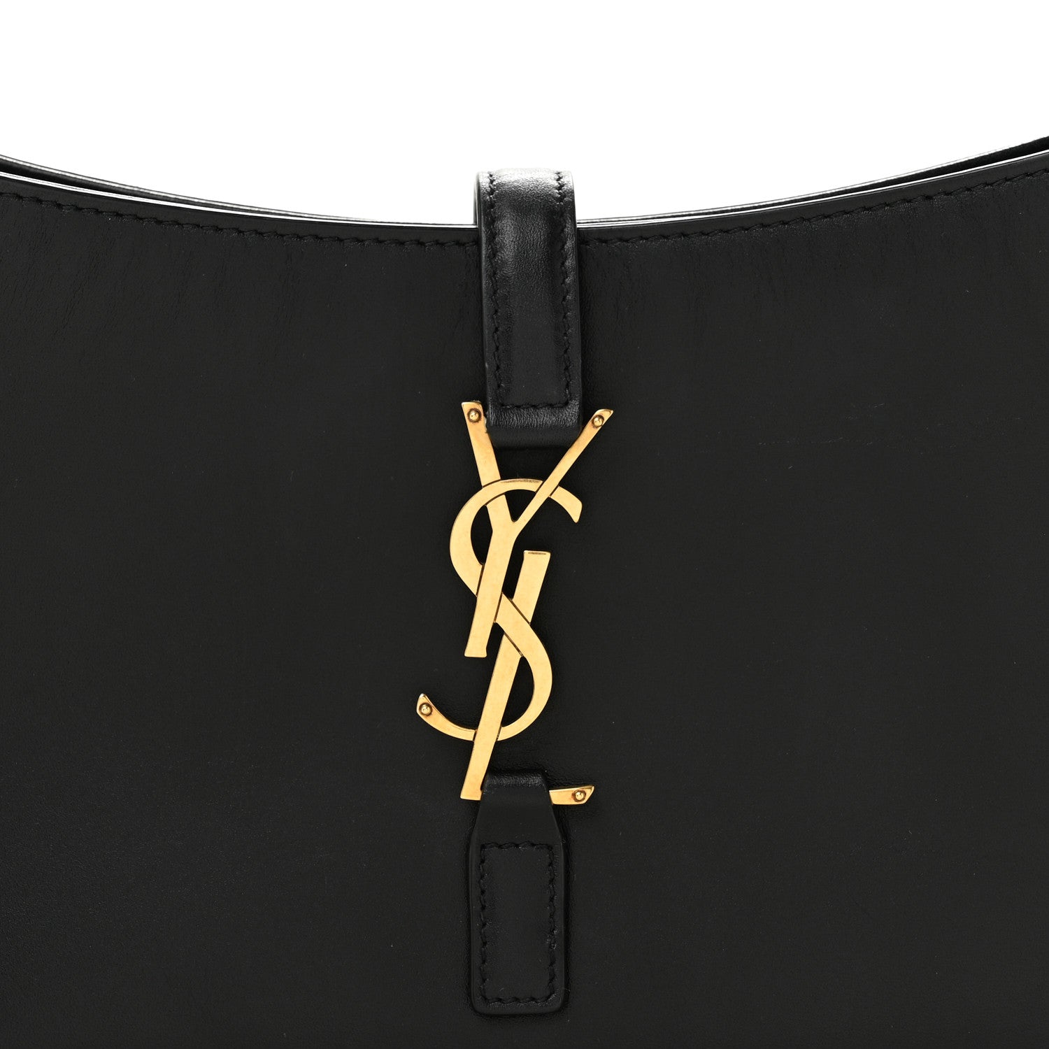 Saint Laurent Smooth Calfskin Le 5 A 7 Hobo Black 8 of 12