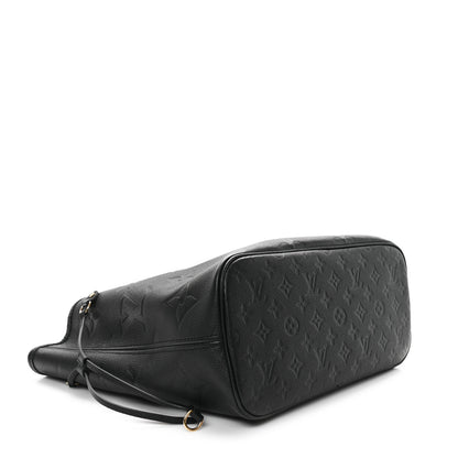 Louis Vuitton Empreinte Monogram Giant Neverfull MM Black 5 of 11