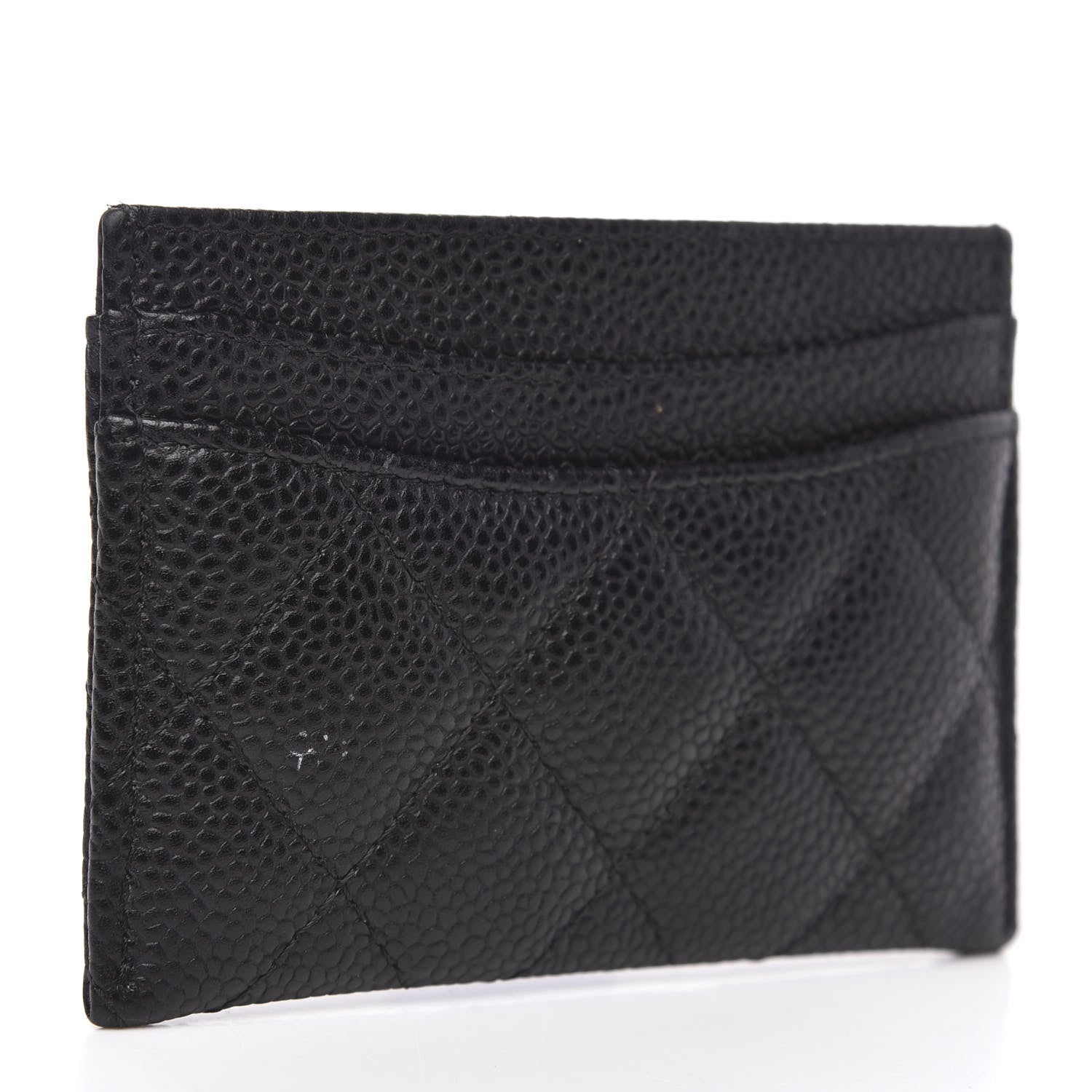 Chanel Caviar Quilted Card Holder Black 3 of 10