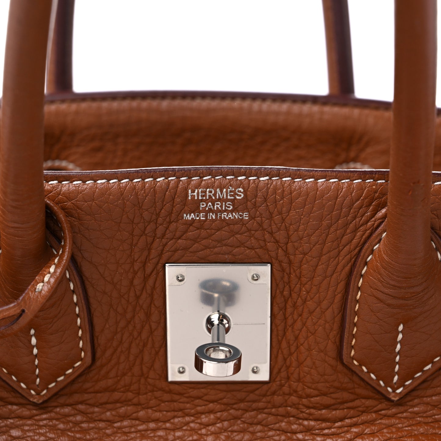 Taurillon Clemence Birkin 30 Gold