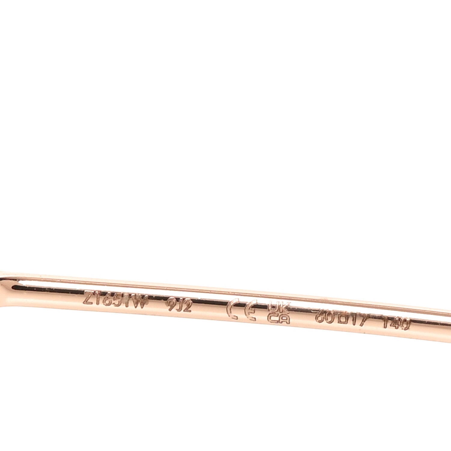 Louis Vuitton Metal My LV Chain Round Sunglasses Z1651W Rose Gold 7 of 9