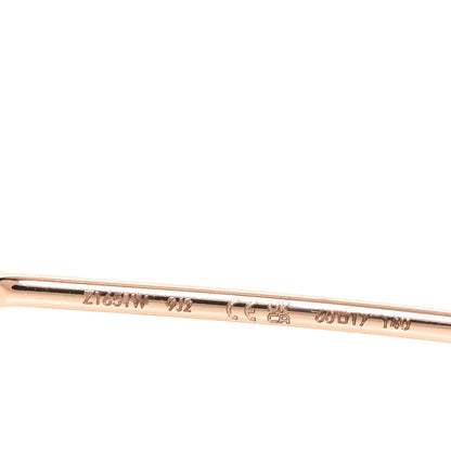 Louis Vuitton Metal My LV Chain Round Sunglasses Z1651W Rose Gold 7 of 9