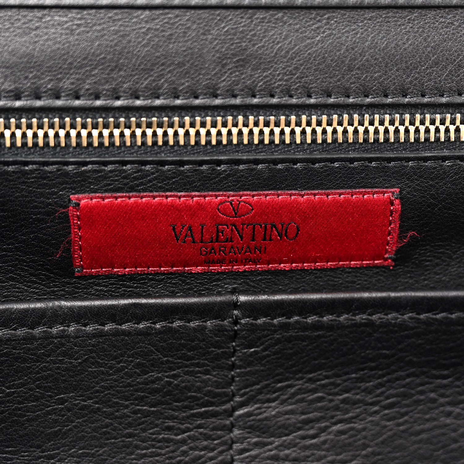 Valentino Garavani Vitello Medium Rockstud Tote Black 6 of 12