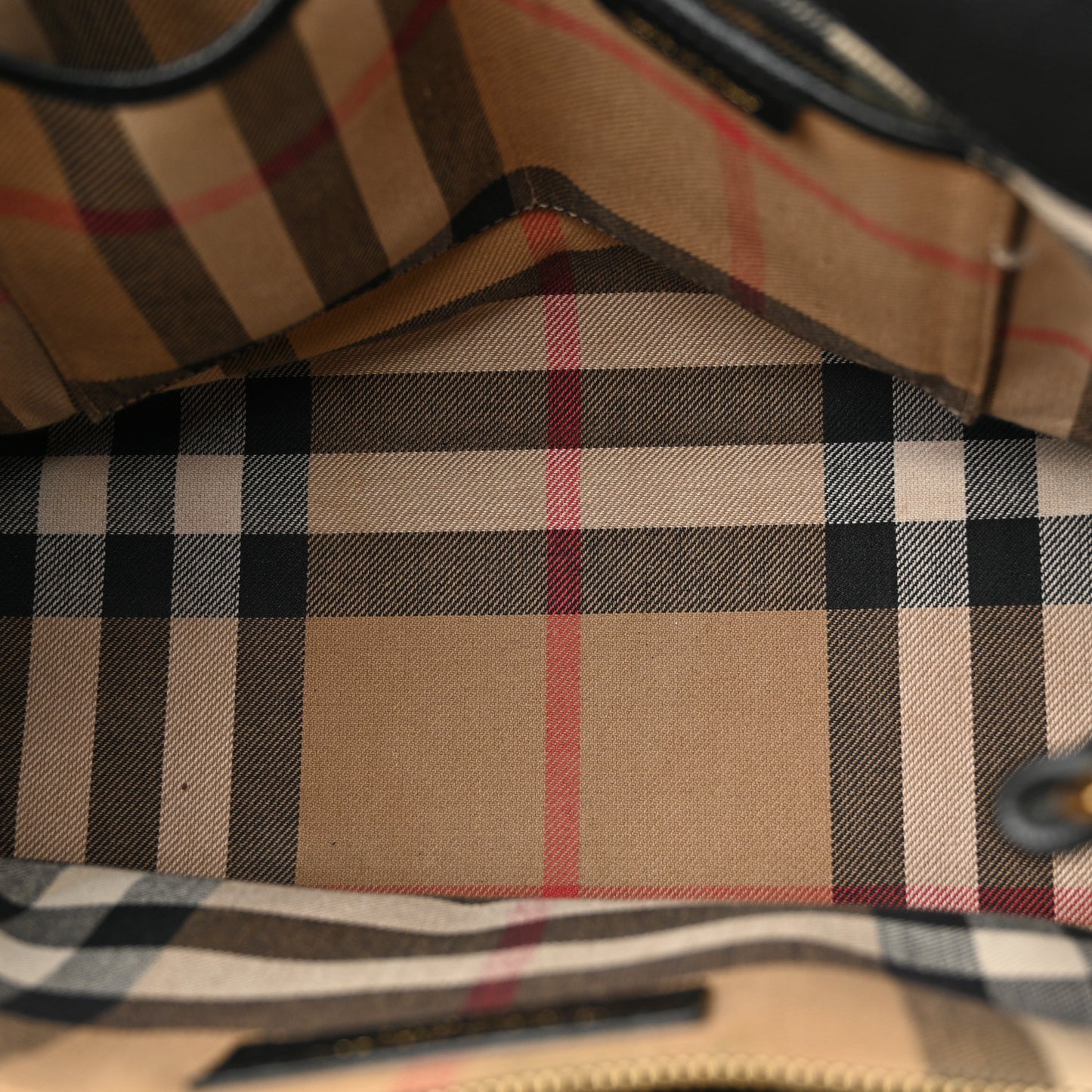 Soft Grain Calfskin Medium Buckle Tote Black