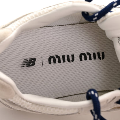 Miu Miu X NEW BALANCE Mesh Suede 530 SL Sneakers 36 White 7 of 9