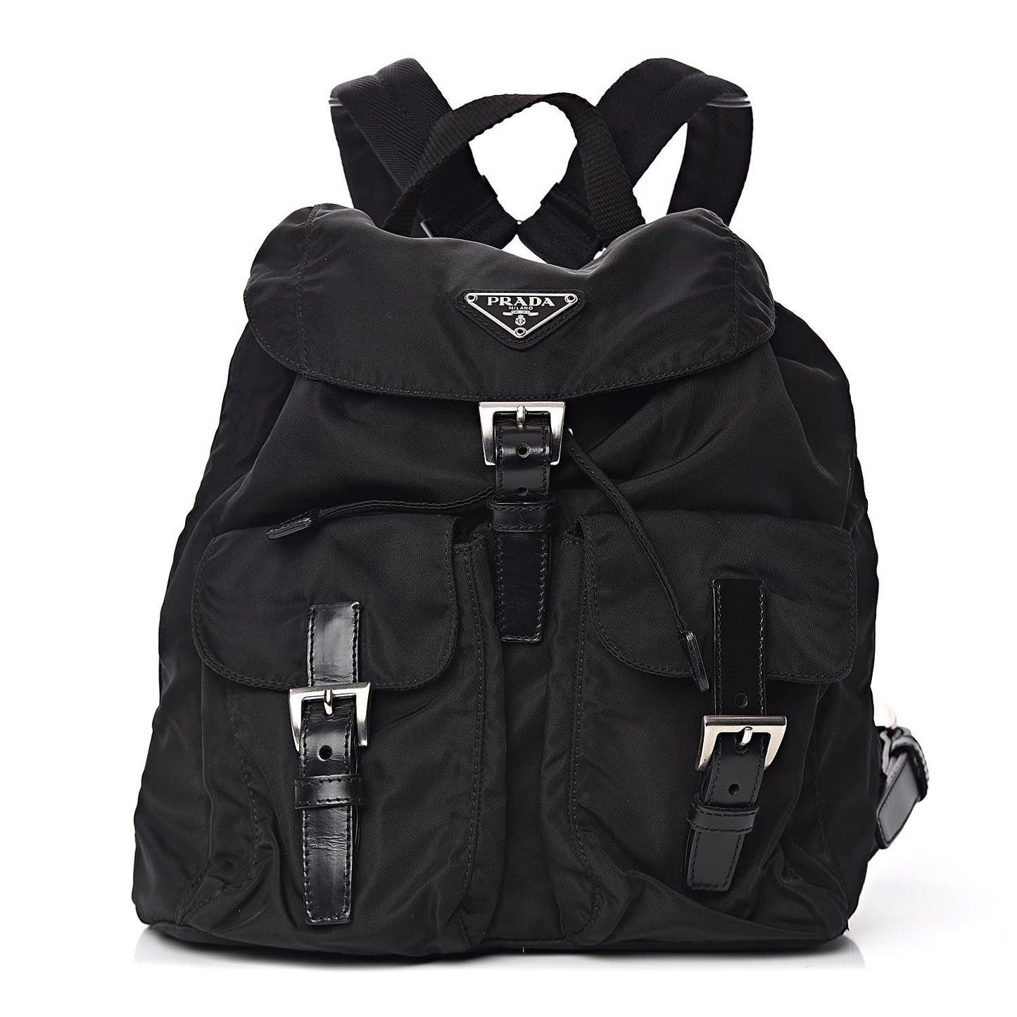 Tessuto Nylon Vela Small Backpack Black