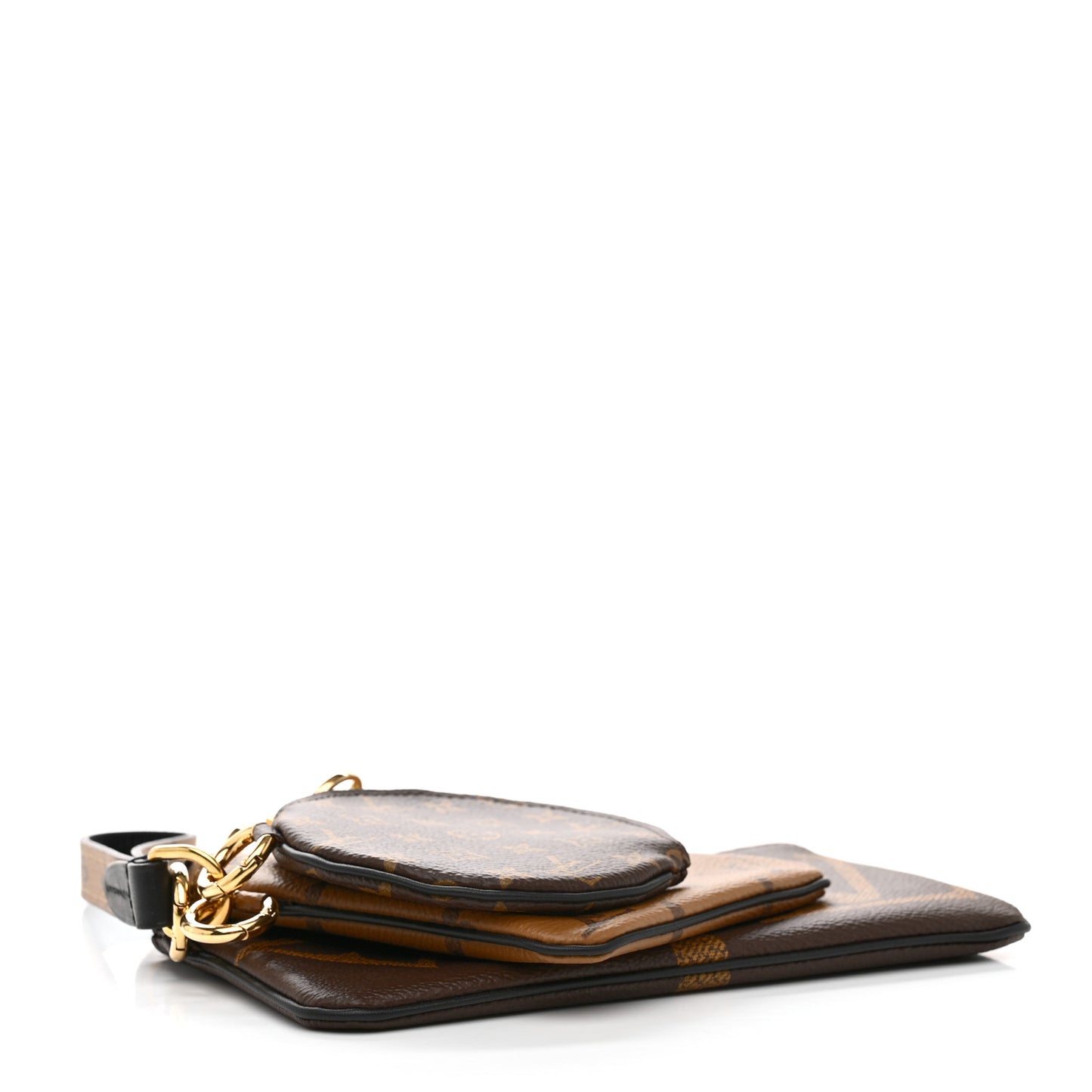 Reverse Monogram Giant Trio Pouch
