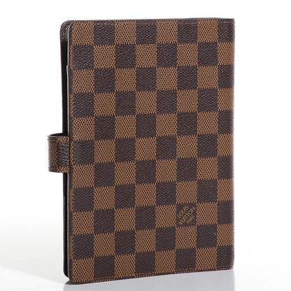 Louis Vuitton Damier Ebene Medium Ring Agenda Cover 3 of 7