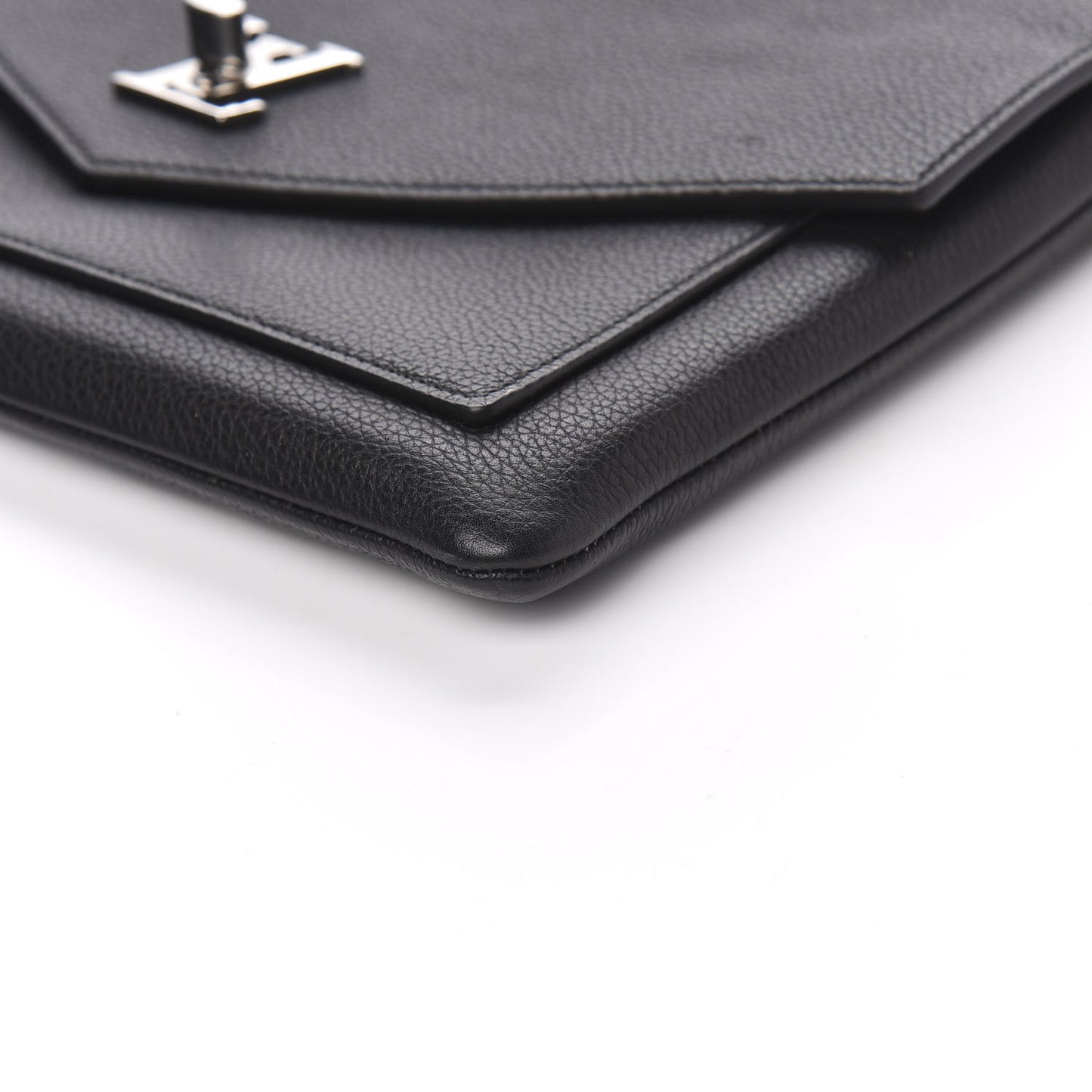 Soft Calfskin My Lockme Pochette Black