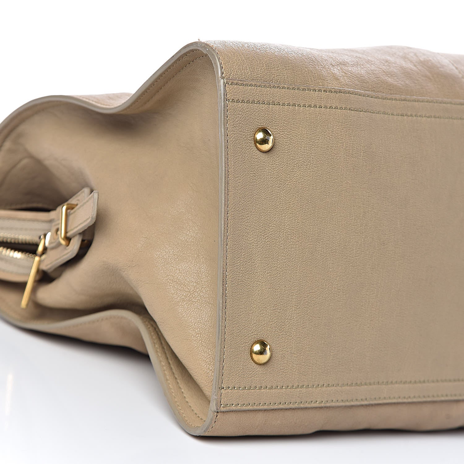 Saint Laurent Sheepskin Large Cabas ChYc Beige 11 of 19