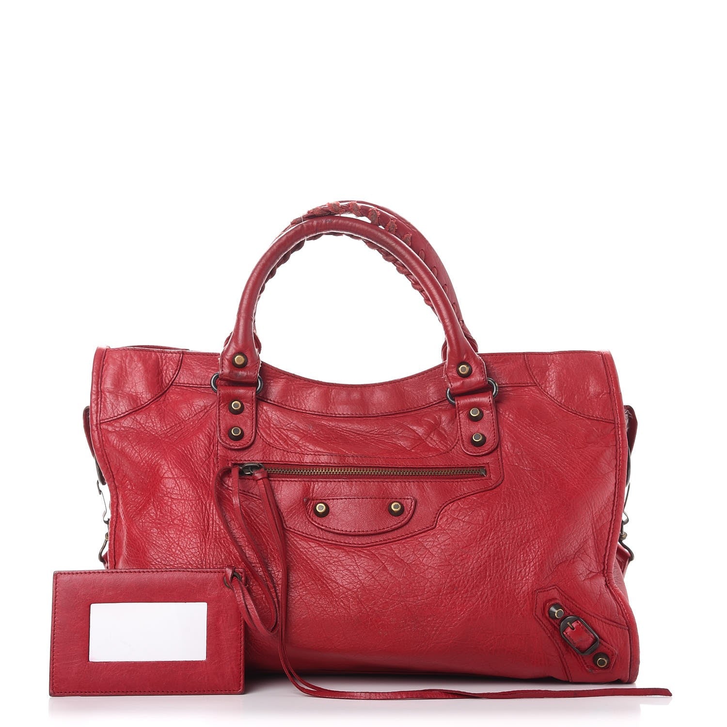 Balenciaga Agneau Classic Hardware City Rubisse 1 of 25