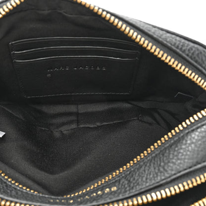 Marc Jacobs Supple Natural Grain Calfskin The Softshot 27 Bag Black 5 of 9