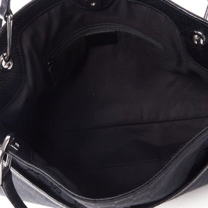 Gucci Monogram Medium Eclipse Shoulder Bag Black 4 of 8