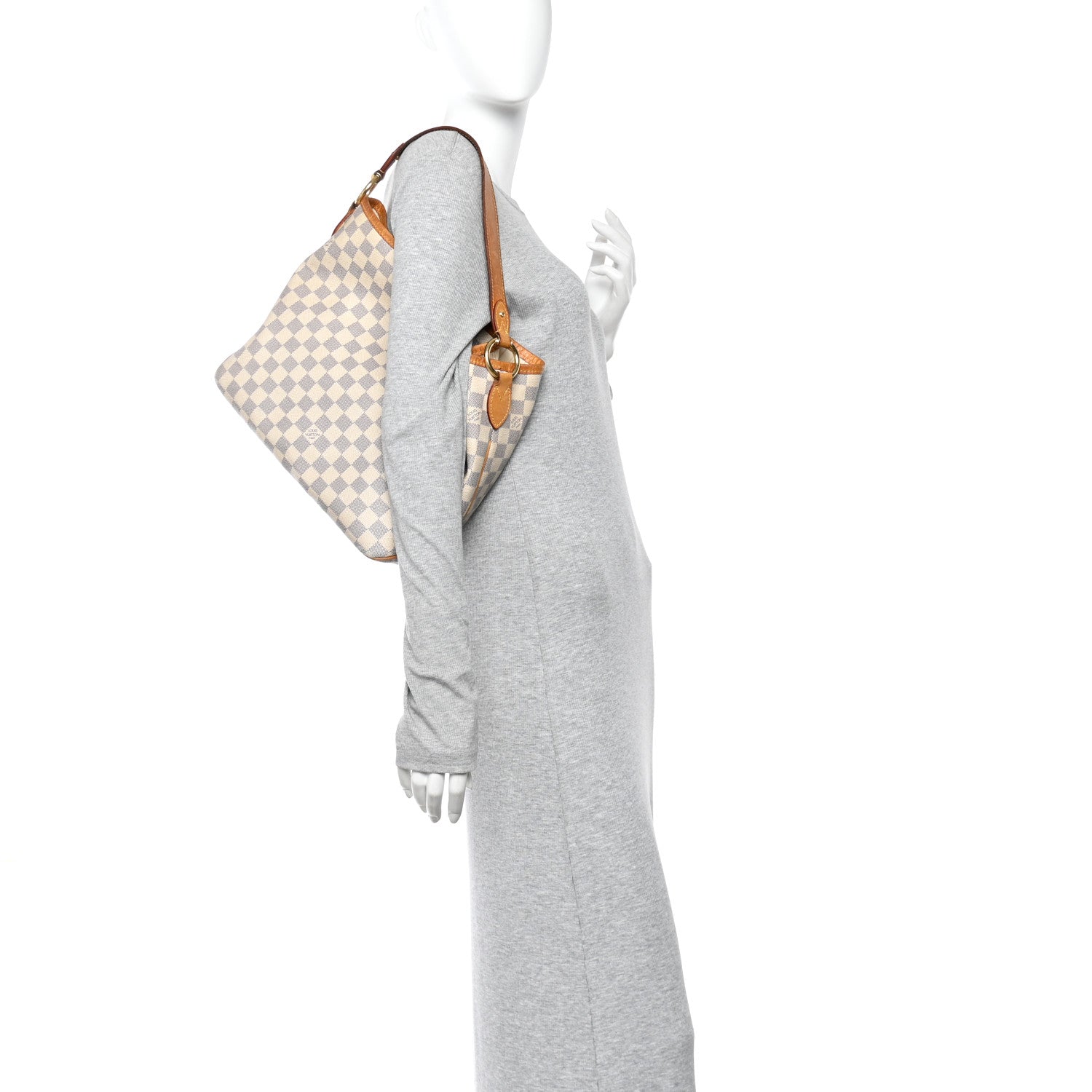 Louis Vuitton Damier Azur Delightful PM 2 of 12