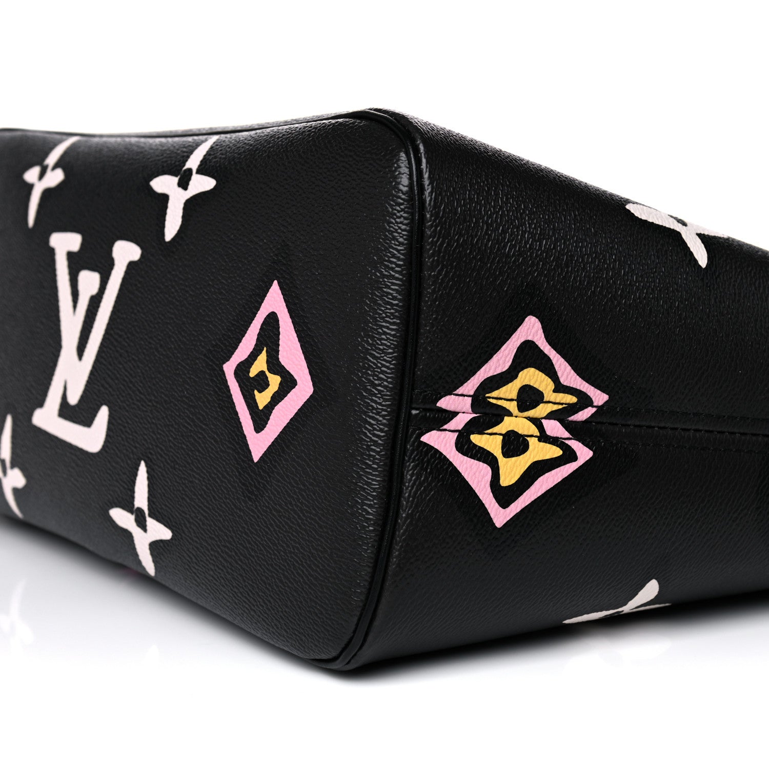 Louis Vuitton Monogram Giant Wild At Heart Neverfull MM Black 9 of 10
