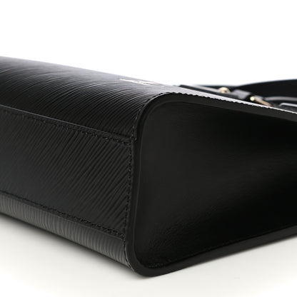 Louis Vuitton Epi Sac Plat BB Black 9 of 11