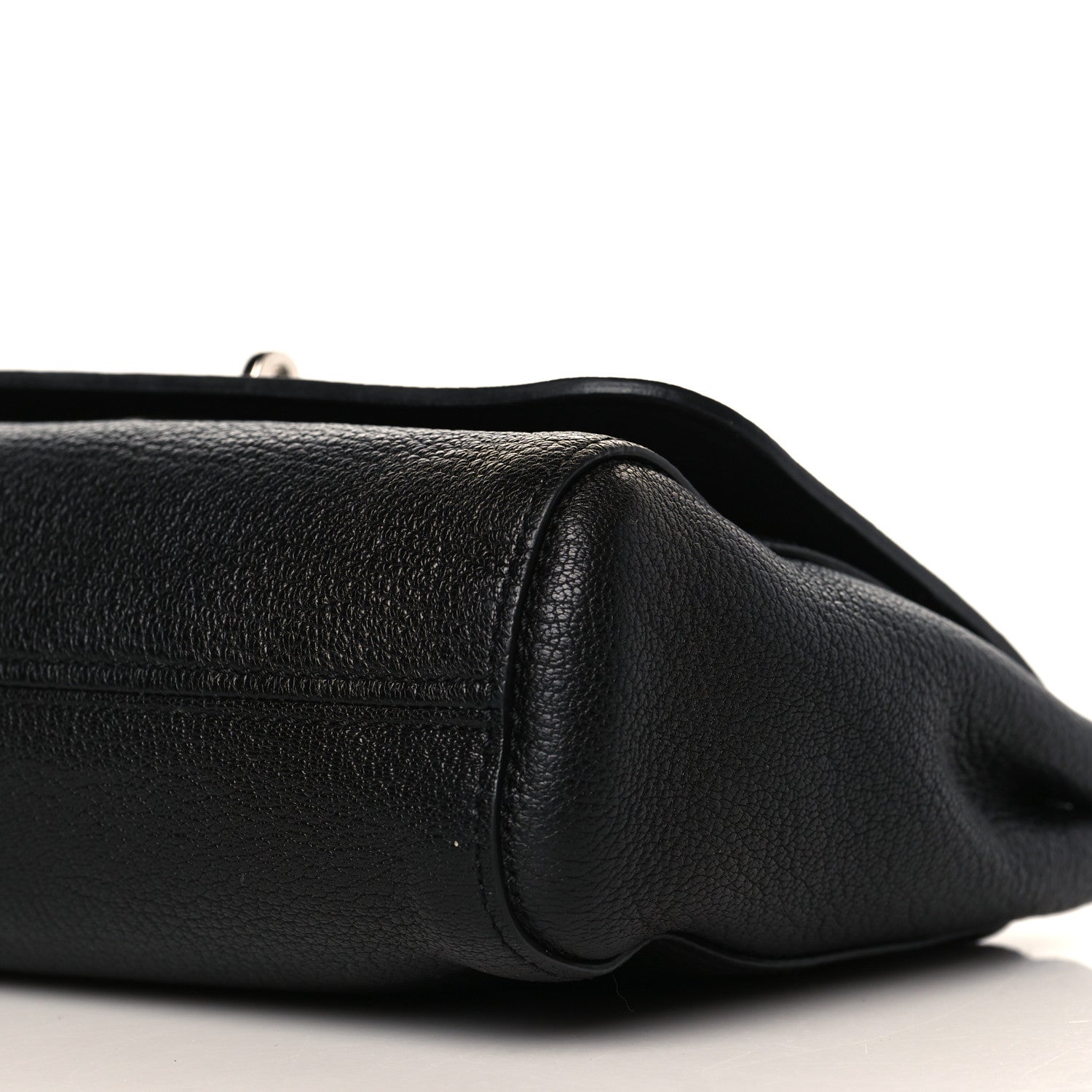 Mulberry Glossy Goatskin Small Lily Flap Black 9 of 9