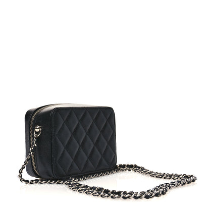 Chanel Caviar Quilted Camera Bag Black 3 of 9