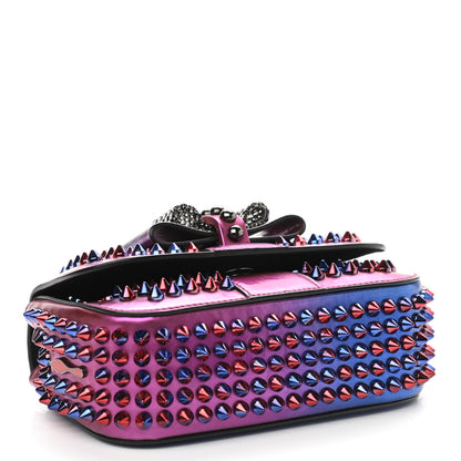 Christian Louboutin Patent Scarabe Spikes Sweety Charity Crossbody Bag Rose Digitale 3 of 8